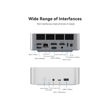 Beelink SEI14 Mini Gaming PC, Intel Core Ultra 5 Processor 125H 14-Core 18-Thread 4.5GHz Processor, 32G DDR5 RAM 1T SSD, 4K@144Hz, TB4.0/USB3.2/DP/HDMI/ 2.5G LAN/WiFi6 BT5.2-YS