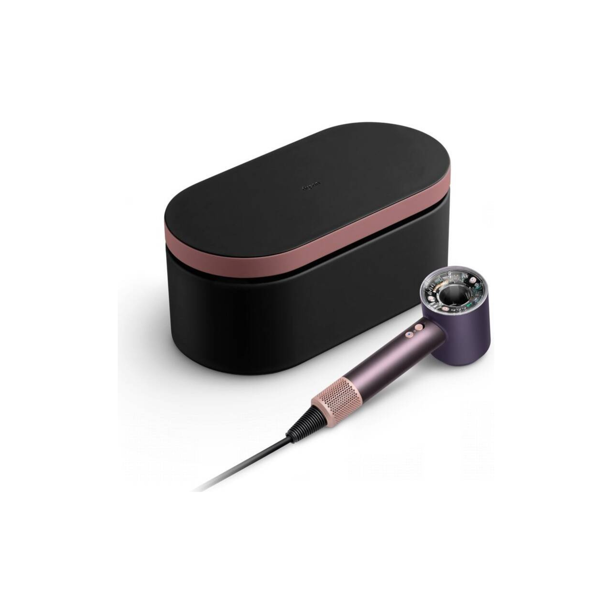 Dyson Supersonic Nural Hair Dryer, Scalp Protect Button, Instant Control, 3 Precise Airflow Settings, 4 Precise Heat Settings, Pause Detect Technology, Jasper Plum | HD16