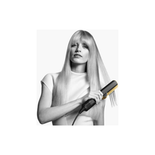 Dyson HT01 Airstrait Straightener, 1600W, LCD Screen, Wet to Dry Hair, 2 Modes, 3 Heat, 3 Speed Power, 240V Voltage, Intuitive Airflow, Lock Feature, Auto-Pause, Onyx Black/Gold | HT01-ONYX-BLK-GLD