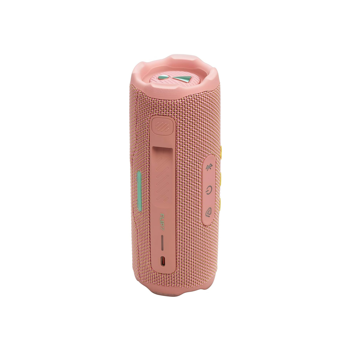 JBL Flip 7 - JBL Pro Sound with AI Sound Boost, up to 16 hours of playtime, multi-speaker connection via Auracast, and waterproof, dustproof, drop-proof design for all adventures – Pink.