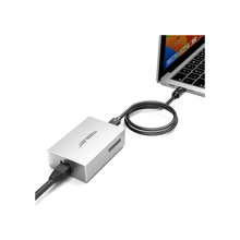 TREBLEET USB4 10GbE Ethernet Adapter, Compatible with Thunderbolt 4 and Thunderbolt 5, Built-in Silent Cooling Fan, 10GB high-Speed Network Connection Supports NAS, Windows, and Mac