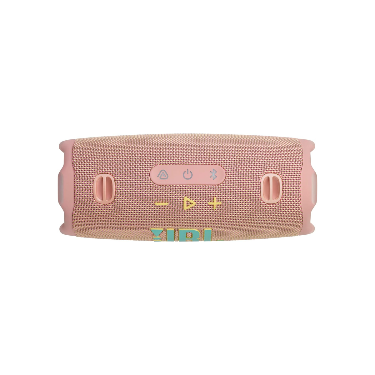 JBL Charge 6 - Portable waterproof and drop-proof Bluetooth speaker with built-in power bank, multi-speaker connection via Auracast, up to 28 hours playtime, fast charging, and powerful sound – Pink.
