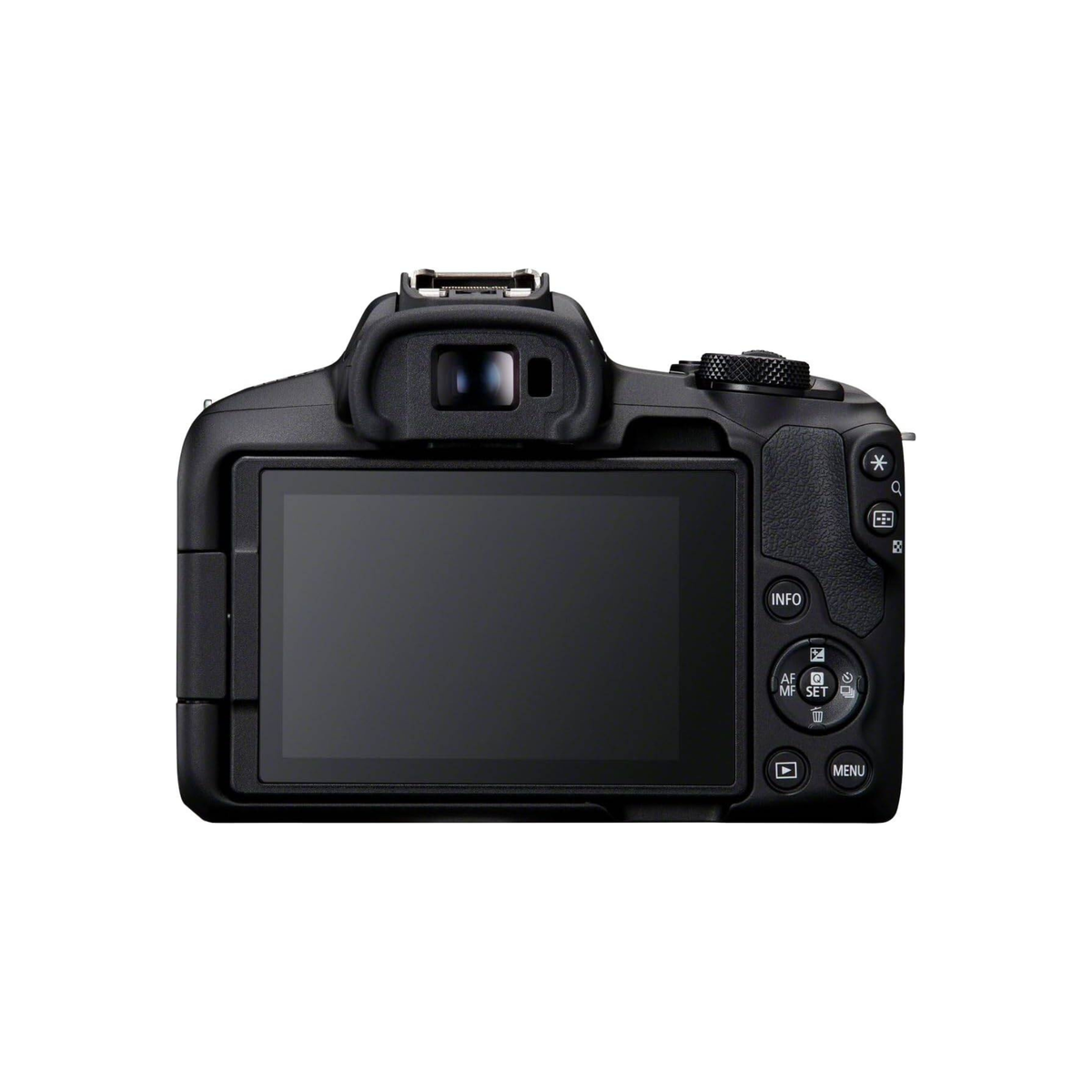 Canon EOS R50 Mirrorless Camera, Black + RF S 18 45mm F4.5 6.3 IS STM Lens