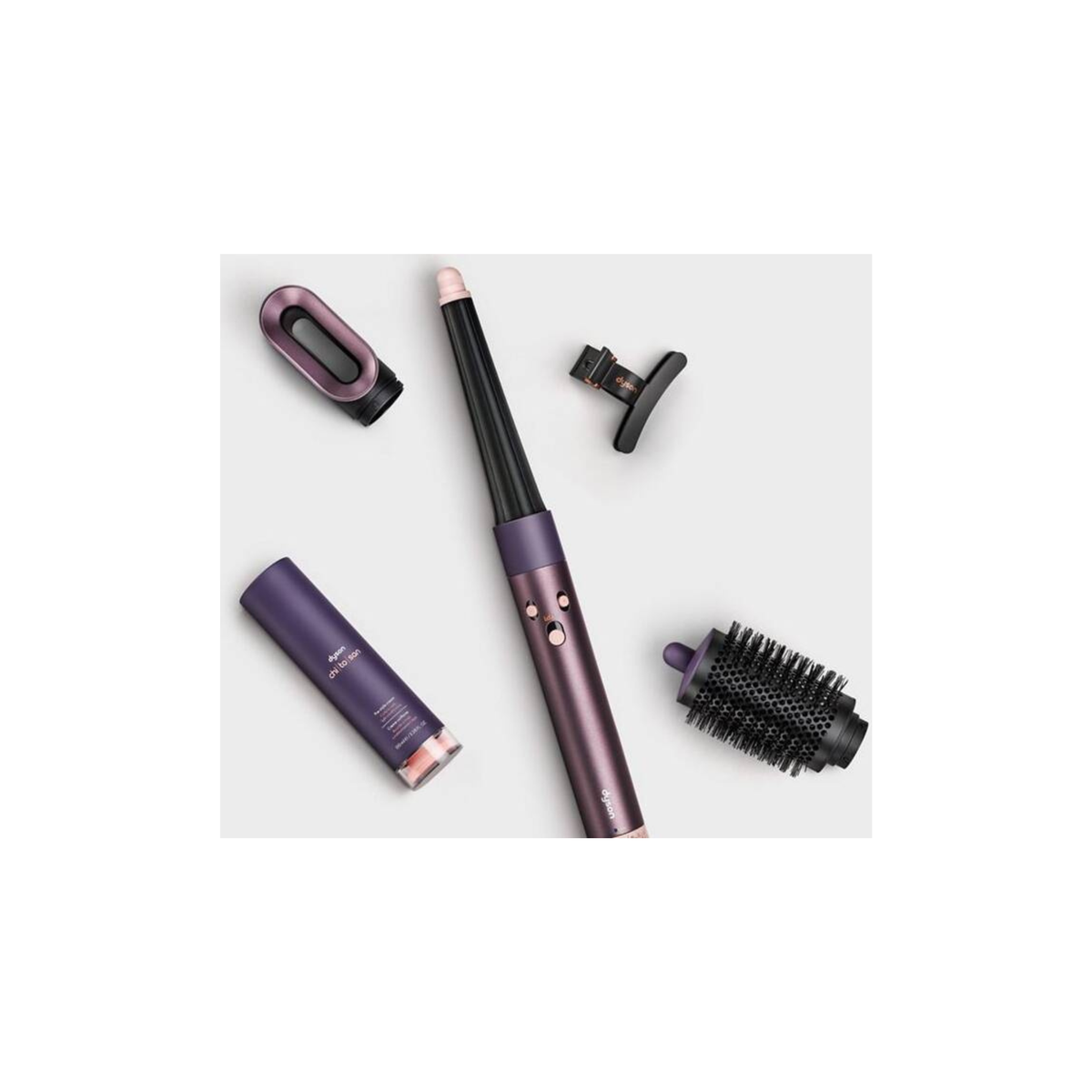 Dyson Airwrap i.d.™ Multi-styler And Dryer Straight+Wavy Hair, Advanced Smart Hair Dryer, 1300W Styler, Bluetooth, 3 Heat Settings, Jasper Plum | HS08