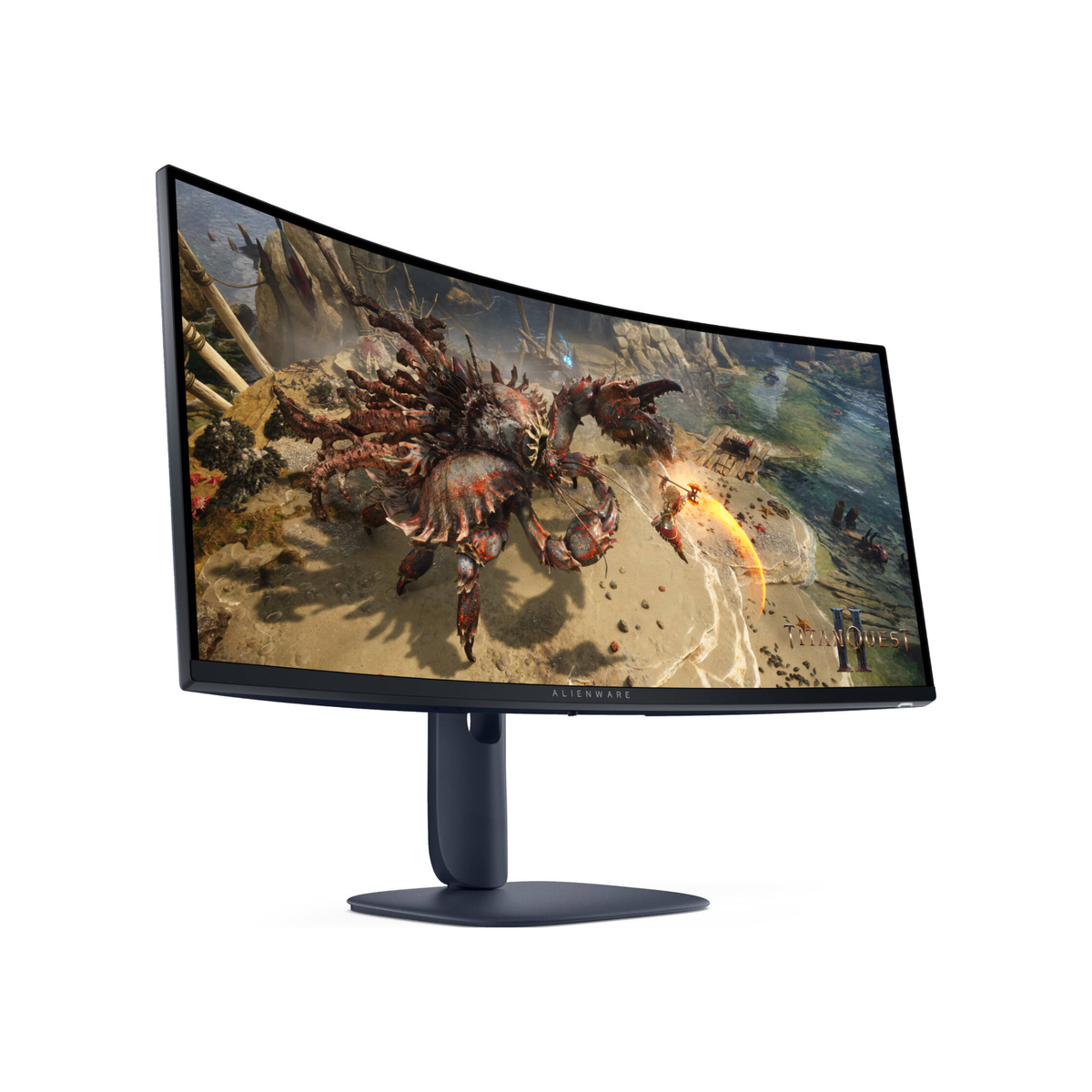 Dell Alienware 34 AW3425DWM Gaming Monitor, 34" VA Display, WQHD Resolution, 180Hz Refresh Rate, 1ms (Extreme Mode), AMD FreeSync Premium & VESA AdaptiveSync, Black | 210-BPKX