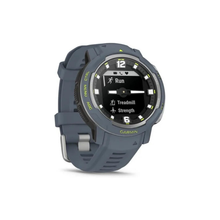 Garmin Instinct Crossover, Hybrid Rugged Smartwatch, Analogue Hands and Digital Display, Ultratough Design Features, Thermal and Shock Resistant, Up to 28 days battery life, Blue Granite