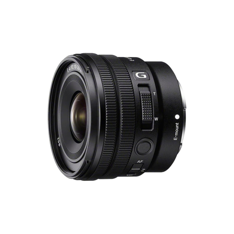 Sony E PZ 10 20 mm F4 G APS-C Constant-Aperture Power Zoom G Lens, SELP1020G, Black