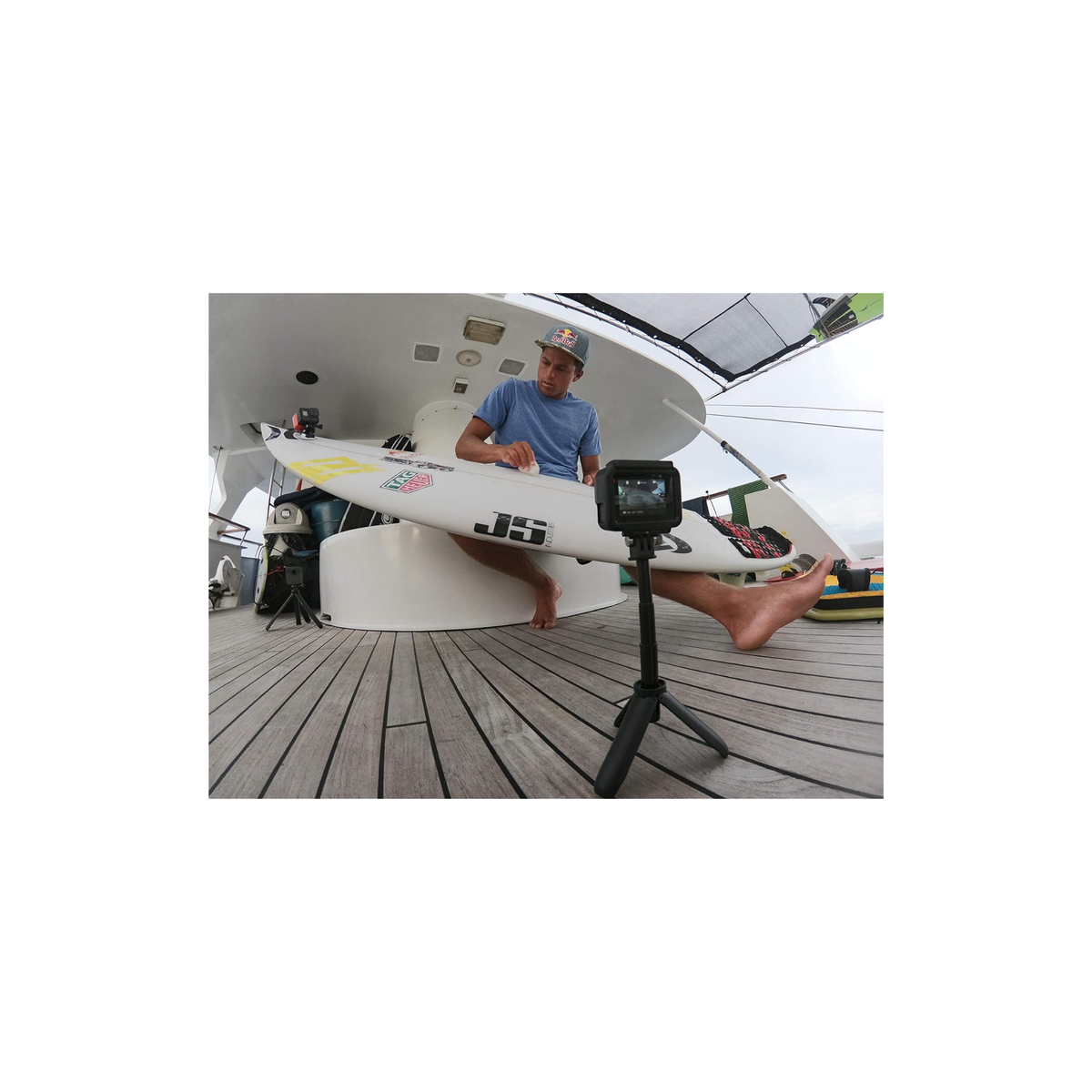 Gopro Shorty Mini Extension Pole Tripod, Afttm-001, Black - (All camera Hero 5 Onwards) - Official GoPro Accessory