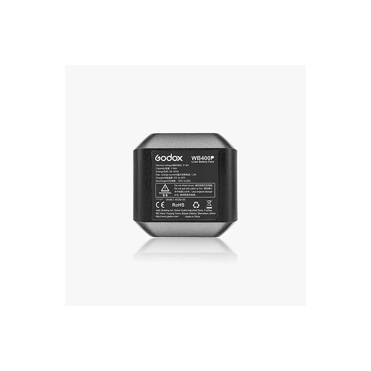 Godox WB400P Battery for AD400Pro | 390 Full-Power Flashes | Camcity