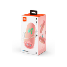JBL Flip 7 - JBL Pro Sound with AI Sound Boost, up to 16 hours of playtime, multi-speaker connection via Auracast, and waterproof, dustproof, drop-proof design for all adventures – Pink.