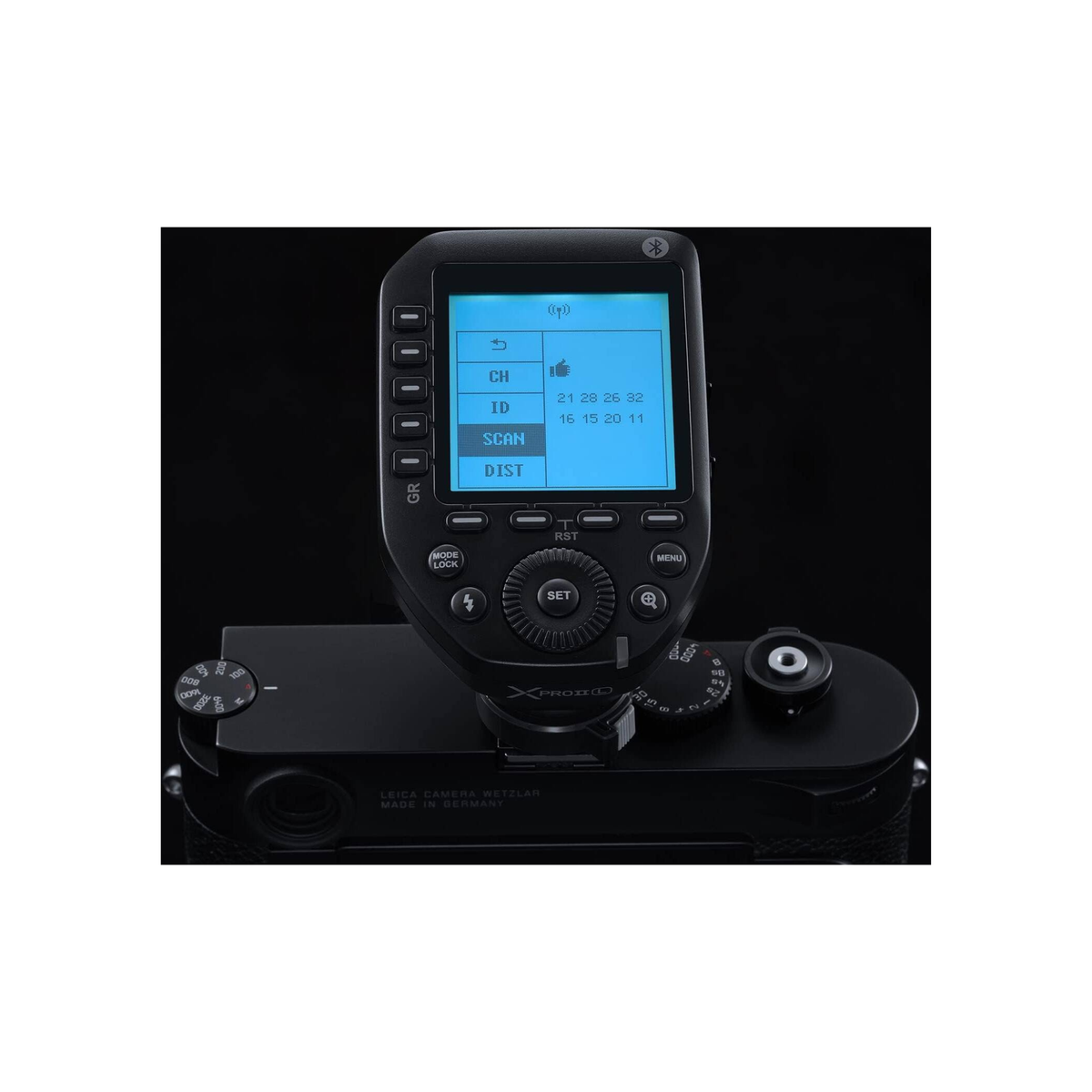 Godox XPro II-L 2.4 GHz TTL Wireless Flash Trigger for Leica HSS to 1/8000s, OLED Screen, 16 Groups / 32 Channels