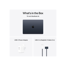 Apple 2025 MacBook Air (15-inch, Apple M4 chip with 10-core CPU and 10-core GPU, 24GB Unified Memory, 512GB) - Midnight;English