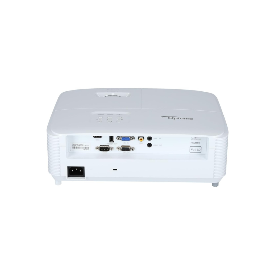 Optoma W309ST Projector WXGA 3800L Corta dist.