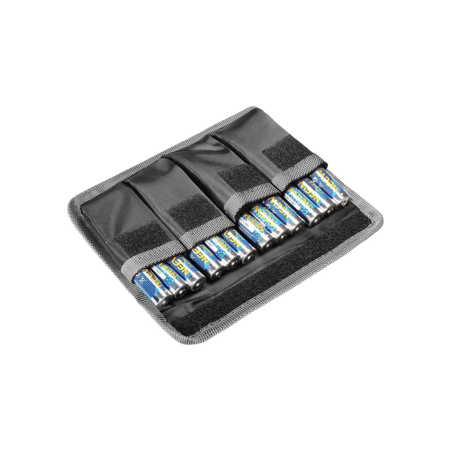 Neewer DSLR Battery Bag/Holder/Case for AA Battery and lp e6/ lp e8/ lp e10/ lp e12/ en el14/ en el15/ fw50/ f550 and More
