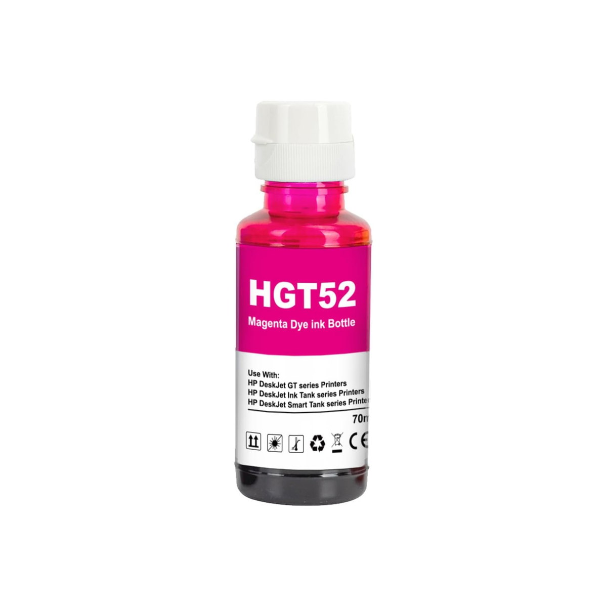 Nexnova® GT53XL 135ml GT52 70ml for HP Printer DeskJet Smart GT Tank (All-Pack of 4)