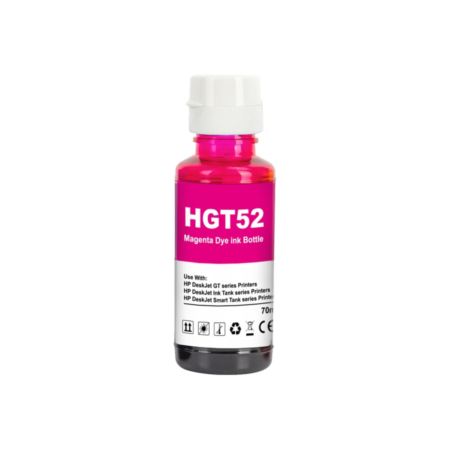 Nexnova® GT53XL 135ml GT52 70ml for HP Printer DeskJet Smart GT Tank (All-Pack of 4)