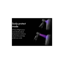 Dyson Supersonic Nural Hair Dryer, Scalp Protect Button, Instant Control, 3 Precise Airflow Settings, 4 Precise Heat Settings, Pause Detect Technology, Vinca Blue / Topaz | HD16