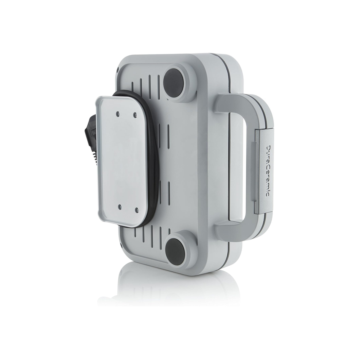 Breville VST072 DuraCeramic Waffle Maker, Non-Stick and Easy Clean with Deep-Fill Removable Plates, White and Stainless Steel