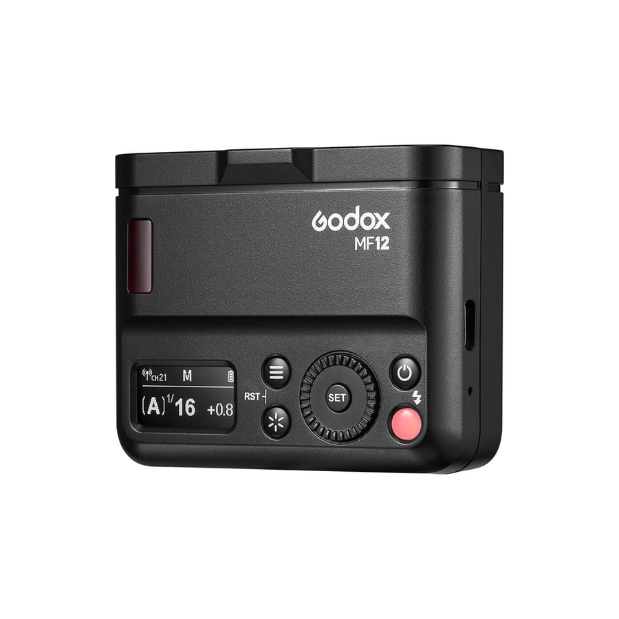 GODOX MF12 Macro Flash 2-Light Kit TTL Wireless Flash System for Close-Up and Macro Photography