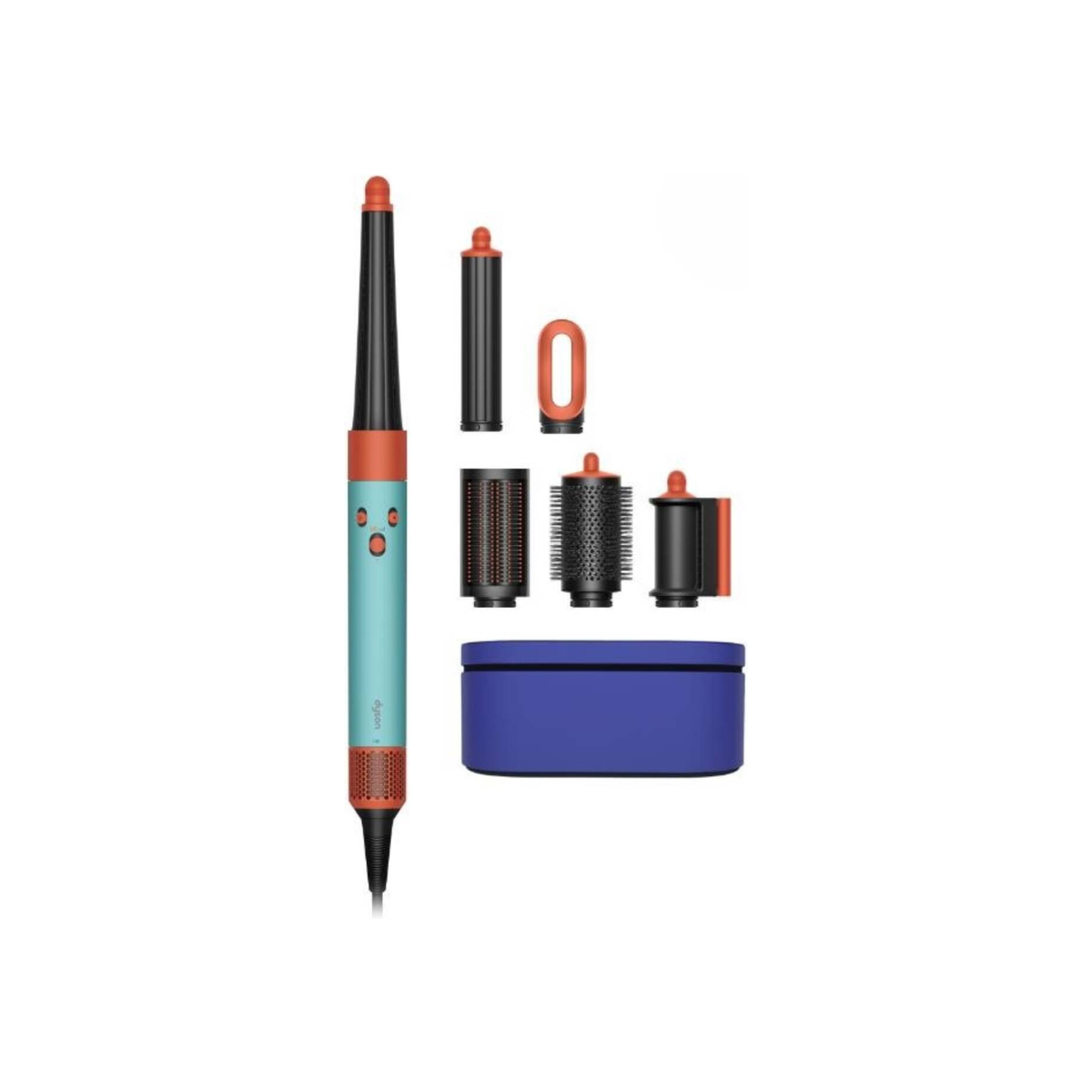 Dyson Airwrap i.d.™ Multi-styler And Dryer Straight+Wavy Hair, Advanced Smart Hair Dryer, 1300W Styler, Bluetooth, 3 Heat Settings, Ceramic Patina/Topaz | HS08