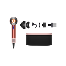 Dyson Supersonic Nural Hair Dryer, Scalp Protect Button, Instant Control, 3 Precise Airflow Settings, 4 Precise Heat Settings, Pause Detect Technology, Strawberry Bronze/Blush Pink | HD16