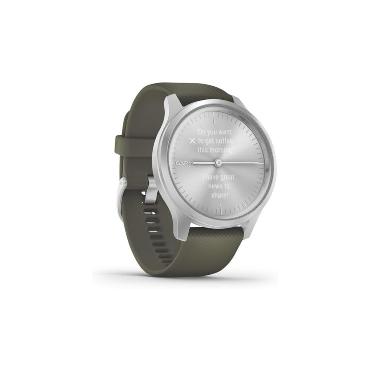 GARMIN Hybrid Smartwatch Vivomove Style | Upto 5 Days Battery Life in Smartwatch Mode | Health Monitoring Watch with Touchscreen Display, Fitness Tracking, Heart Rate Monitoring