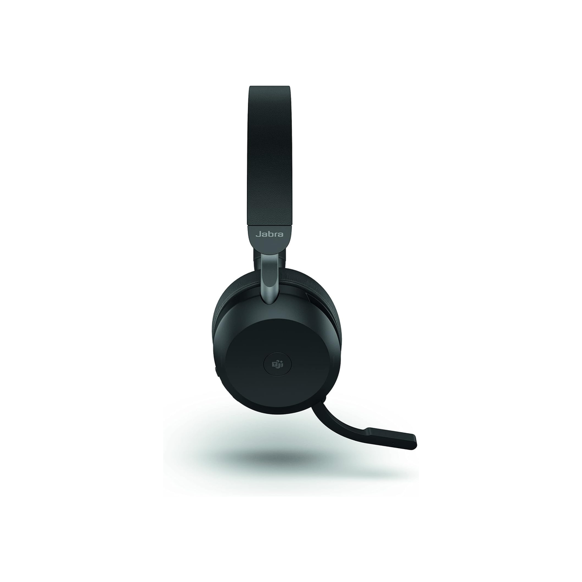 Jabra Evolve2 75 Wireless PC Headset with Charging Dock and 8-Mic Technology - Dual Foam Stereo Headphones with Advanced Active Noise Cancellation, USB-C Bluetooth Adapter and MS Compatibility - Black