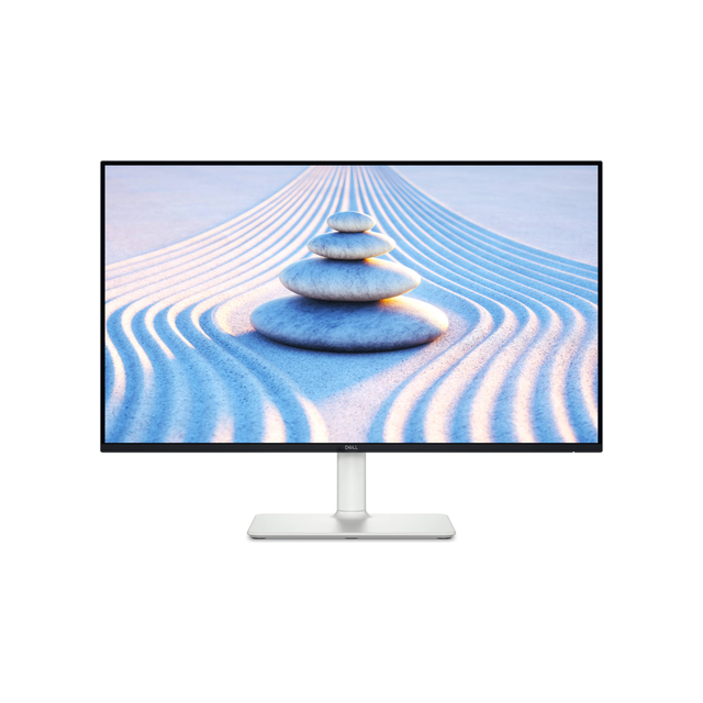 Dell S2725HS Monitor, 27" FHD IPS Display, 100Hz Refresh Rate, 4ms (Extreme Mode) Response Time, 16.7m Color Support, 2x 5W Integrated Speaker, Antiglare with Hard-Coating 3H, White | S2725HS