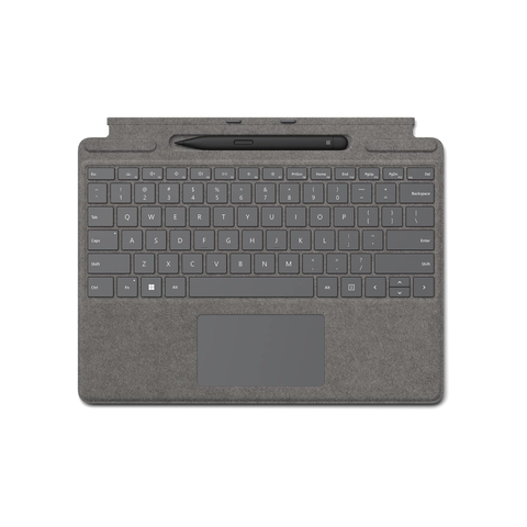 Microsoft Surface Pro Signature Keyboard with Microsoft Surface Slim Pen 2 - Platinum