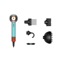 Dyson Supersonic Nural Hair Dryer, Scalp Protect Button, Instant Control, 3 Precise Airflow Settings, 4 Precise Heat Settings, Pause Detect Technology, Ceramic Patina/Topaz | HD16