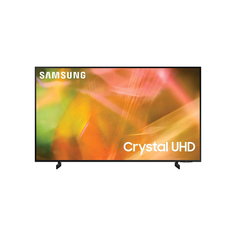 SAMSUNG 65-Inch Class Crystal 4K UHD AU8000 Series HDR, 3 HDMI Ports, Motion Xcelerator, Tap View, PC on TV, Q Symphony, Smart TV (2021) - International Version