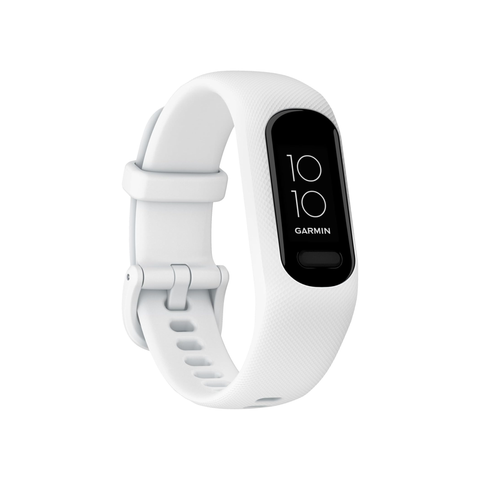 GARMIN Fitness Tracker Vivosmart 5 - White | Smart Activity Tracker with Upto 7 Days of Battery Life | Fitness Band with Advance Health Tracking