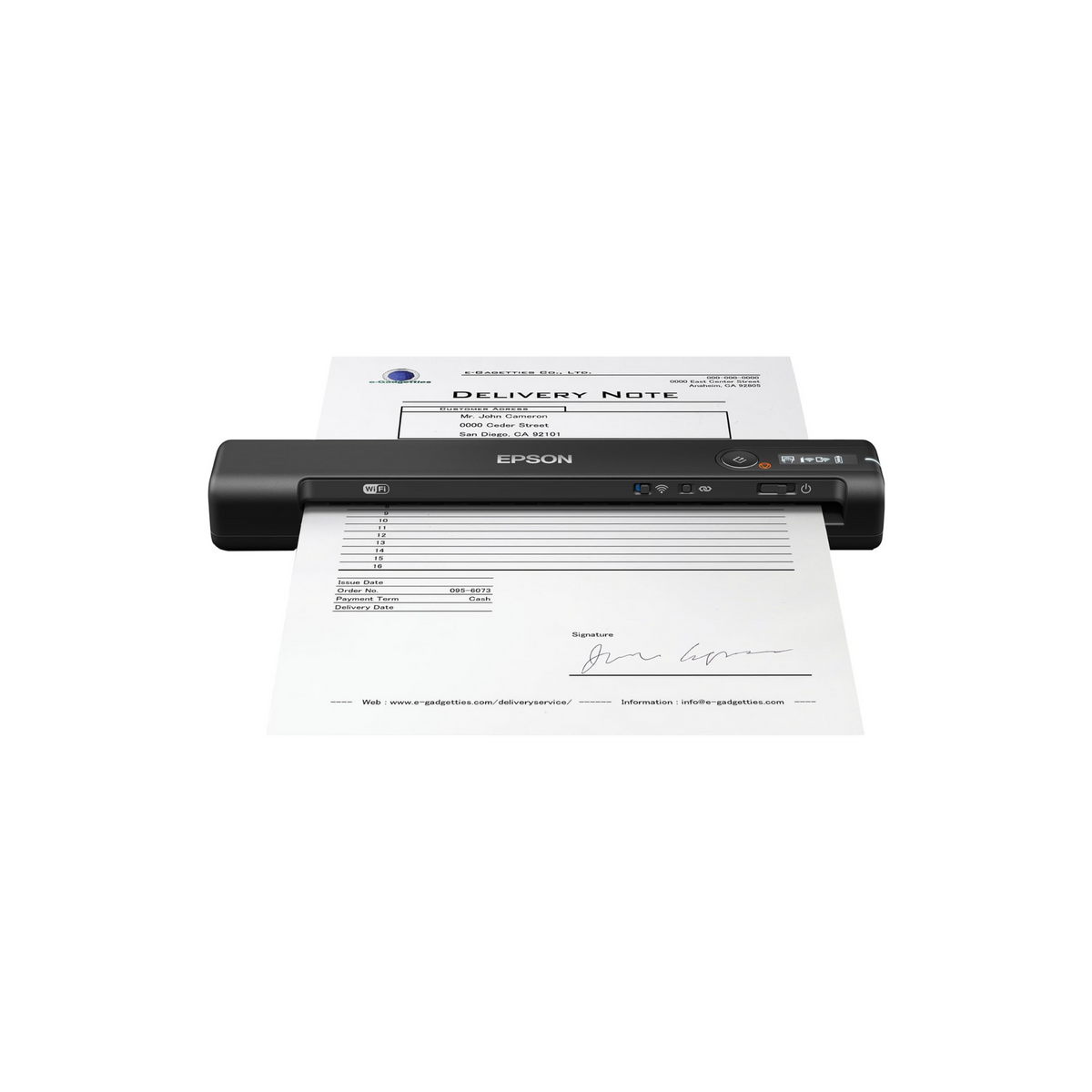 Epson WorkForce ES-60W Scanner