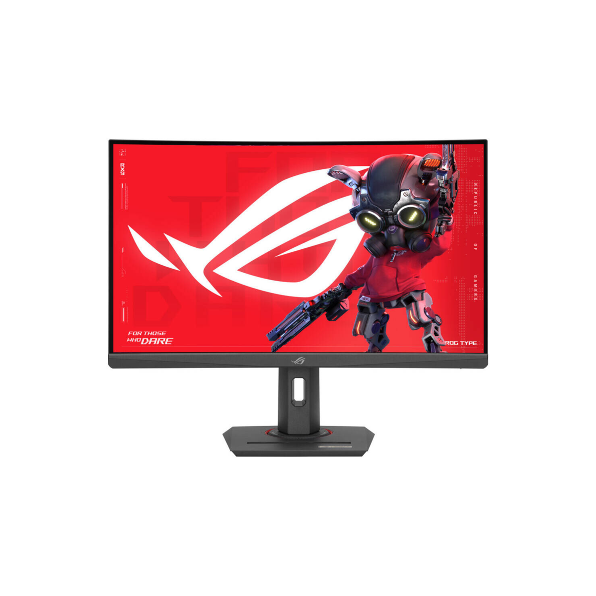 ASUS ROG Strix XG27WCS USB Type-C Gaming Curved Monitor, 27" WQHD Fast VA Display, 180Hz Refresh Rate, 1ms (GtG) Response Time, NVIDIA G-Sync & AMD FreeSync Technology, Black | 90LM09P1-B01370