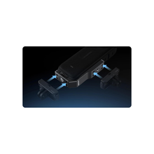 Insta360 X4 Vertical & Horizontal Camera Mount - Quick-Release Mounting Points, Portrait and Landscape, Supports Various Mounting For Accessories.