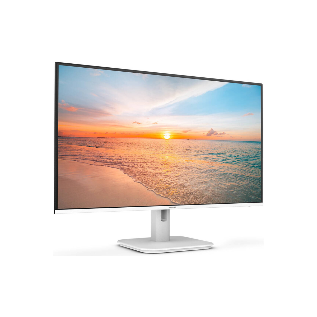 Philips 1000 Series Monitor, 24" IPS Display, FHD Resolution, 100Hz Refresh Rate, 4ms (GtG) Response Time, SmartImage Picture Enhancement, Flicker-Free Technology, White | 24E1N1100AW