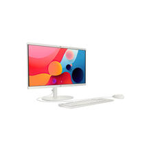 HP AIO 22-dg0012nh All-in-One Desktop PC – 21.5″ FHD VA Display, Intel® Core™ i3-N300, 8GB DDR5 RAM, 512GB SSD, Wi-Fi 6, Windows 11 Pro, Keyboard & Mouse Included – Cashmere White