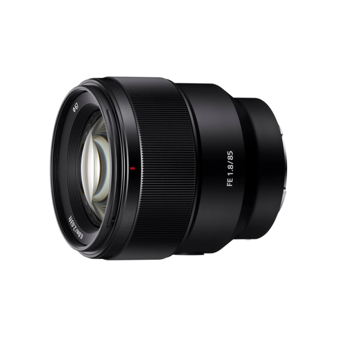 Sony SEL85F18 85mm F/1.8-22 Medium-Telephoto Fixed Prime Camera Lens, Black