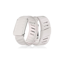 BananaHome Silicone Wristband Compatible with Whoop 4.0 Band, Comfort Durable Soft Adjustable Silicone Sports Loop Strap for Men & Women, with U Shapped Connector