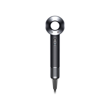 Dyson Supersonic Hair Dryer, Scalp Protect Button, Instant Control, 3 Precise Airflow Settings, 4 Heat Settings, Pause Detect Technology, Negative Ions, Flyaway Attachment, Black/Nickel | HD08