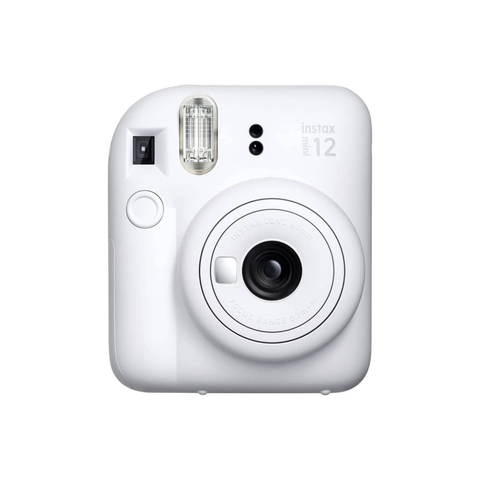 Fujifilm Instax Mini 12 Instant Camera, 60mm Lens, Automatic Exposure, 90 Seconds Developing Time, Automatic Light Adjustment, Automatic Film Ejection, Clay White | 16806274