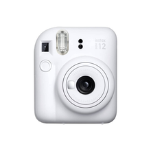 Fujifilm Instax Mini 12 Instant Camera, 60mm Lens, Automatic Exposure, 90 Seconds Developing Time, Automatic Light Adjustment, Automatic Film Ejection, Clay White | 16806274
