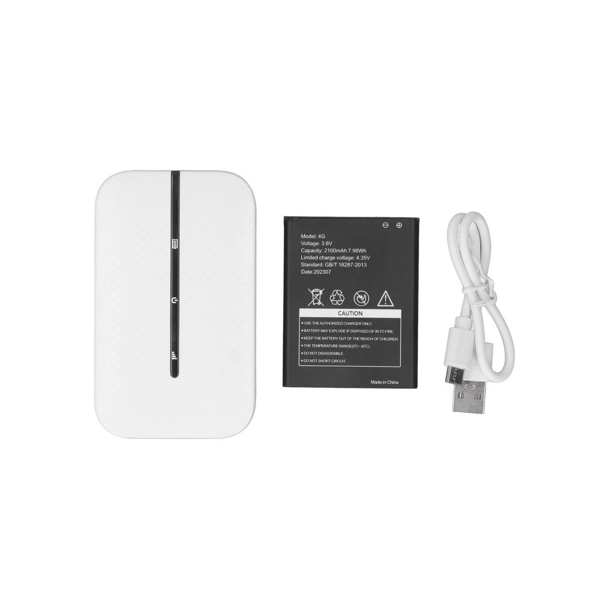 Dpofirs Travel WIFI, 2024 Update Portable 4G LTE Mobile Hotspot with SIM Card Slot, Built in 2100mAh Battery, Support Up to 10 Users Sharing, B1 B3 B5 B7 B8 B40, Dpofirsk53fqyn6ec