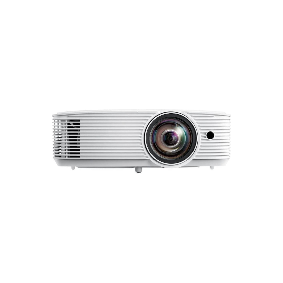 Optoma GT1080HDRx Short Throw Gaming Projector | Enhanced Gaming Mode for 1080p 120Hz Gameplay at 8.4ms | 1080p and HDR support with 4K UHD input | Bright 3,800 Lumens for Day and Night Gaming | White