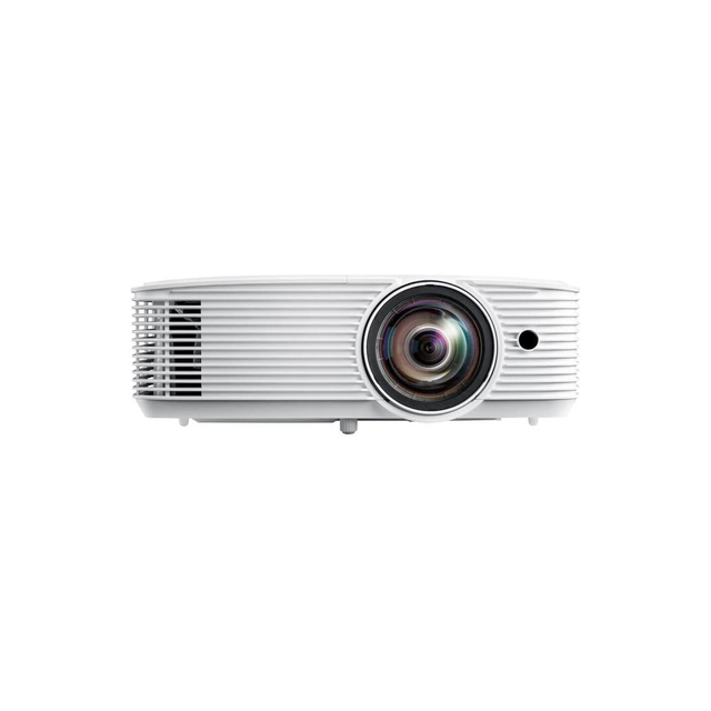 Optoma GT1080HDRx Short Throw Gaming Projector | Enhanced Gaming Mode for 1080p 120Hz Gameplay at 8.4ms | 1080p and HDR support with 4K UHD input | Bright 3,800 Lumens for Day and Night Gaming | White