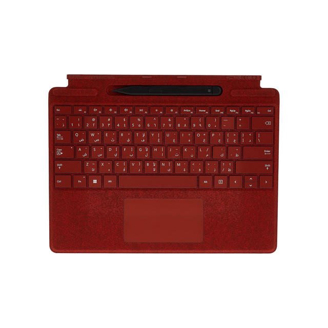 Microsoft Surface Pro Signature Keyboard With Slim Pen 2 Poppy Red - [8X6-00034]