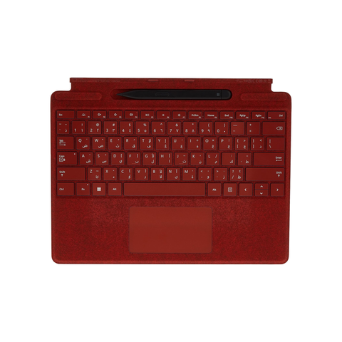 Microsoft Surface Pro Signature Keyboard With Slim Pen 2 Poppy Red - [8X6-00034]