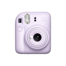 Fujifilm Instax Mini 12 Instant Camera, 60mm Lens, Automatic Exposure, 90 Seconds Developing Time, Automatic Light Adjustment, Automatic Film Ejection, Lilac Purple | 16806286