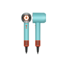 Dyson Supersonic Nural Hair Dryer, Scalp Protect Button, Instant Control, 3 Precise Airflow Settings, 4 Precise Heat Settings, Pause Detect Technology, Ceramic Patina/Topaz | HD16