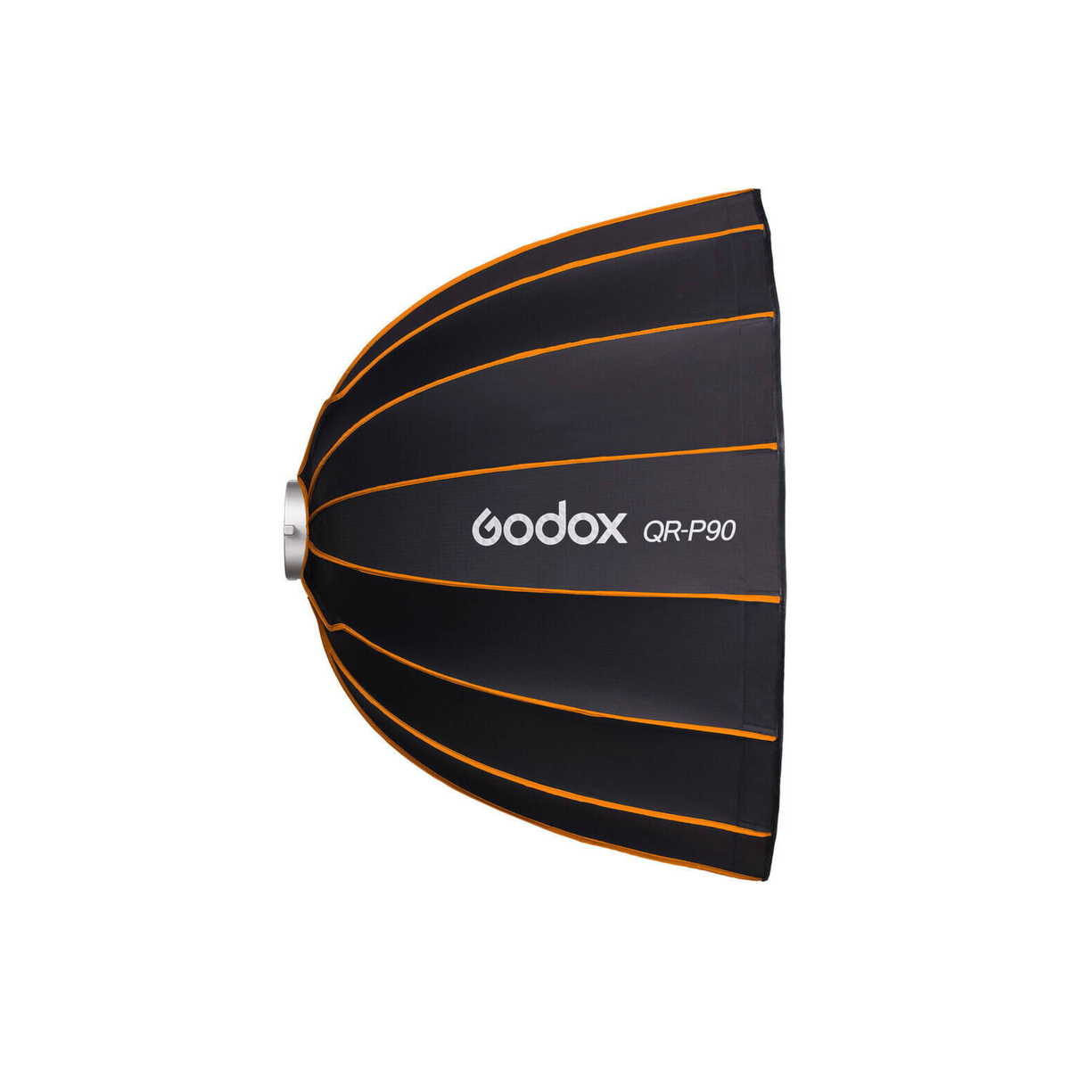 Godox P90 Quick Release Parabolic Softbox, 35.5"/90cm, Reduced Spill Light, Easy Feathering, Soft Light with an Edge of Crispness, Focused Light Offers Directional Control, Black | QR-P90